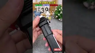 有車的朋友，一定要備一個這樣的車載多功能安全錘四合一手電筒