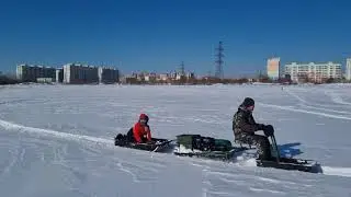 "Шо, опять!" Катался с моторчиком. Закрытие сезона.