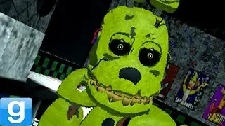 PLAY AS SPRINGTRAP! - Gmod Five Nights At Freddy's 3 Playermodel Mod (Garry's Mod)