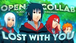 Lost with You - JTP'S OPEN COLLAB #JTP15KOC *Free Preset* Alightmotion [Edit/AMV]🖤