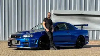 4K** FIRST DRIVE & WALK AROUND OF MY R34 GTR FRESH DREAM BUILD
