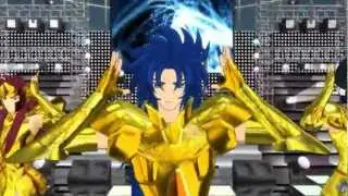 【MMD】慟哭の三人で「迷走Mind」【聖闘士星矢】