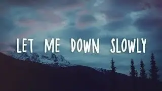 Let Me Down Slowly lyrics [ Alec Benjamin ] Credits : A Paradise Bird