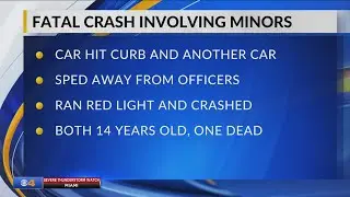 14-year-old killed, another teen injured in crash following police pursuit in Frankfort