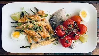 Live Cooking Episode 14: Sea Bass and Asparagus wrapped in Puff Pastry
