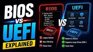 BIOS vs UEFI Explained – Key Differences, Boot Process & Which One You Need