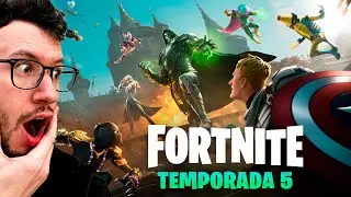 PRIMEIRAS IMPRESSÕES DA NOVA TEMPORADA MARVEL - FORTNITE