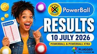 Powerball Results 10 July  2026 | PowerBall & PowerBall Xtra