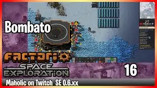 ⚙️Factorio ➡️ Planning out Bombato planet build✅  Space exploration 0.6 🏭⚙️| Gameplay
