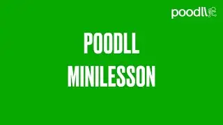 Poodll MiniLesson Introduction