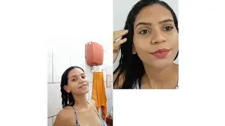 Arrume-se comigo para ficar em casa 🏠🤩 / Lavando o cabelo!