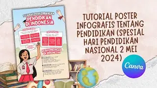 Tutorial Infografis Tentang Pendidikan Pakai Canva FREE