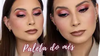 MAQUIAGEM CHIC E DELICADA EM TONS DE ROSA - PALETA DO MÊS