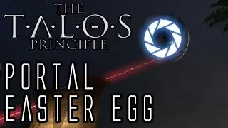 The Talos Principle Easter Egg - Portal - Aperture Science Logo and Wheatley
