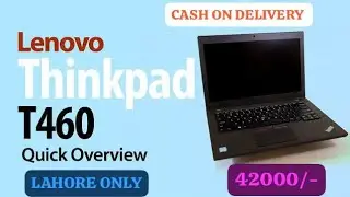 Lenovo Thinkpad T460 Core i5 2.5GHz | 8GB RAM + 256GB SSD | Backlit | HD Webcam | UK Stock A+ Grade