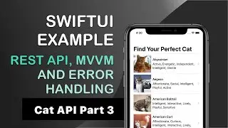 SwiftUI Tutorial: How to make a API call, fetch JSON, and structure you networking layer with MVVM