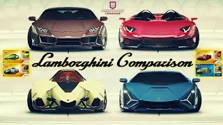 Asphalt 9 : BIG LAMBORGHINI COMPARISON ! HURACAN 🆚 AVENTADOR J 🆚 EGOISTA 🆚 SIAN !🔥
