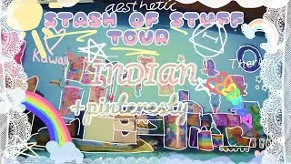 INDIAN PINTEREST ROOM(STASH OF STUFF) TOUR!! :)