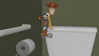 Toy Story Woody fan Blender animation