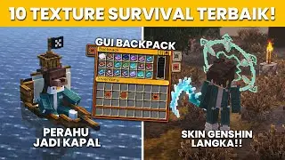 TOP 10 BEST MINECRAFT RESOURCE PACKS FOR SURVIVAL! 🏅 (1.20.1/1.21)