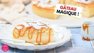 GÂTEAU MAGIQUE A LA NOIX DE COCO - 1 PRÉPARATION = 3 COUCHES 😱