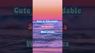 🌊🐚Cute & affordable swimsuits!🌊🐚 