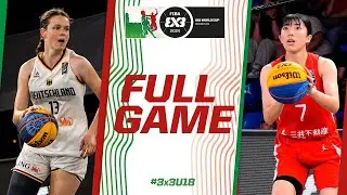 Germany 🇩🇪 v Japan 🇯🇵 | Women | Full Semi-Finals Game | FIBA 3x3 U18 World Cup 2024