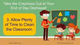 Classroom Dismissal Procedures for Teachers!