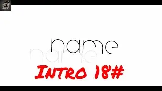 Chill Black and white 2D Template | Intro 18# | By Essential Studios