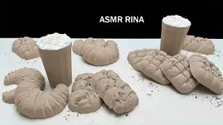 ASMR baking soda |coffee with cookies| 2 videos|