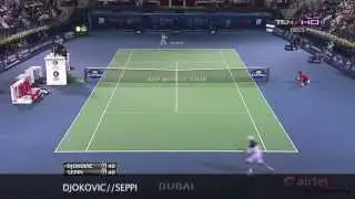 Djokovic's way through Dubai 2013 HD Best points from Djokovic