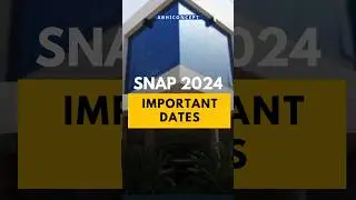 SNAP 2024 APPLICATION FORM ? | EXAM DATE ? #snaptexam, #snap2024, #snap,#snapexampattern,#snaptform,