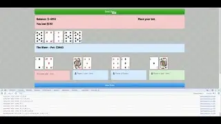 Javascript Texas Hold'em - beta testing update