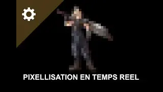 Création de jeux vidéos - Pixellisation en temps réel - Creative Coding