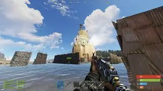 Рейдим в 15 рыл соседний клан (Rustoria.co - EU Main). Rust/Раст.