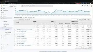 Google Analytics - Acquisition and Conversion reports