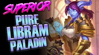 TOP 50 LEGEND Pure Libram Paladin | BEATS Ramp Druid | Scholomance Academy | Hearthstone