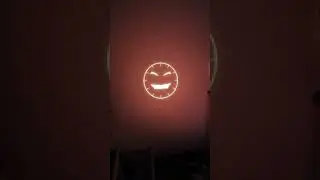 Strange clock man in my room