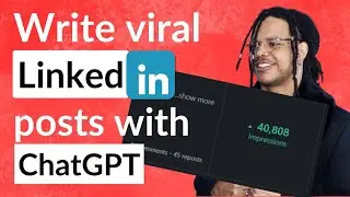 Write Viral Linkedin Posts with Ai/ChatGPT (copywriting editing guide)