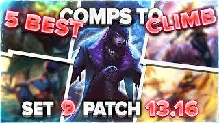 Play THESE Comps to CLIMB NOW! in TFT Patch 13.16 | TFT Set 9 Guide
