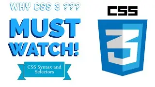 CSS Tutorial 2020 : Syntax and CSS Selectors