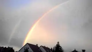 Germany Darmstadt huge Rainbow- 9.02.2016