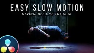 How To Turn 24fps Footage Into SLOW MO | Easy DaVinci Resolve Tutorial For Beginners
