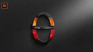 O letter logo Design || Adobe Illustrator logo design tutorial #logodesign #adobeillustrator