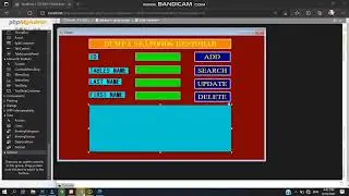 VB.NET AND SQL (XAMPP) Performing ADD, DELETE, SEARCH & UPDATE
