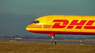 DHL Boeing 757-200F Leipzig/Halle [1080p50]