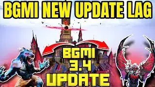 Bgmi 3.4 New Update 1st Gameplay| Heavy Lag Mobile 🤬 | @BattlegroundsMobile_IN