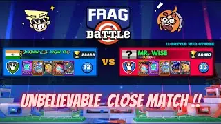 Can I win !! unbelievable close match 🤯 #frag
