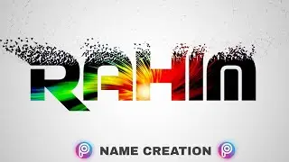 Name Creation on PicsArt | Name Editing tutorial