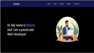 I Built a Landing Page Using Only HTML & CSS